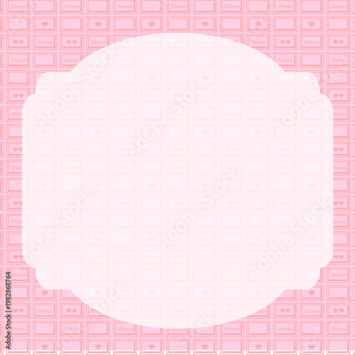 ハートの背景素材｜正方形SNS素材