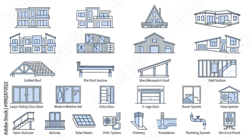 House Architectural Blueprint Designs.