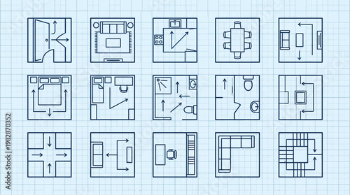Various house floor plan designs.