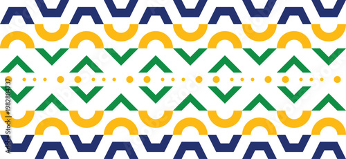brazilian carnival pattern design