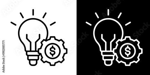 Innovation   Icon Set White Mix Style Collection