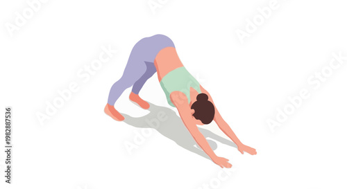 Isometric Yoga Stretching Morning Routine Healthy Lifestyle