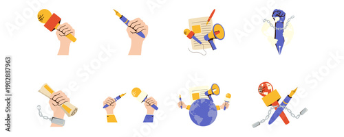 Press Freedom and Journalism Concepts