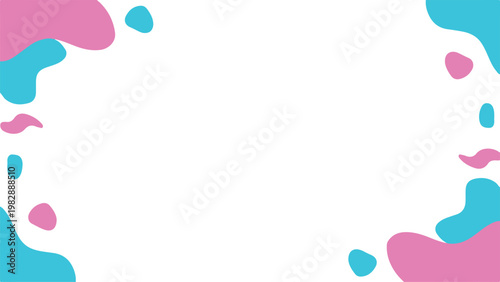 Abstract art background with colorful shapes and patterns