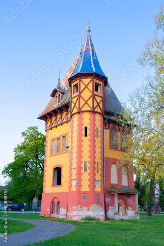 Abandoned Bogojvar Tower (Sovina Kula) at Palić Lake – Ruined Historic Villa in Serbia