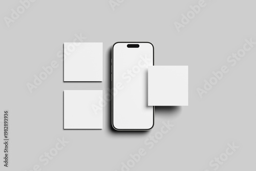 Instagram Post Blank Mockup template