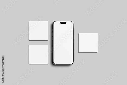 Instagram Post Blank Mockup template