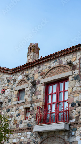 Alaçatı houses at izmir province Turkey