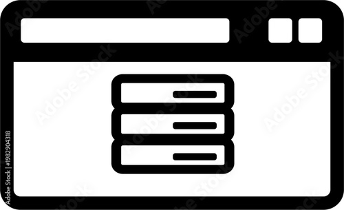 A browser window displays stacked files