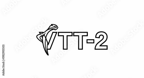 Stylized cobra and text logo