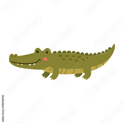 Vector graphic icon for Crocodile