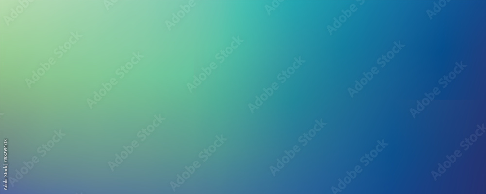 Obraz premium wide horizontal digital abstract image, dark blue, green, and yellow gradations.