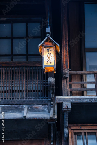 奈良井宿の明り