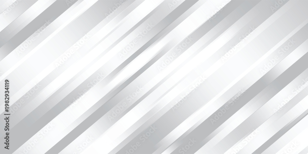 Fototapeta premium Modern diagonal grey gradient lines background. creative silver stripes wallpaper. gray tech backdrop, vector illustration art