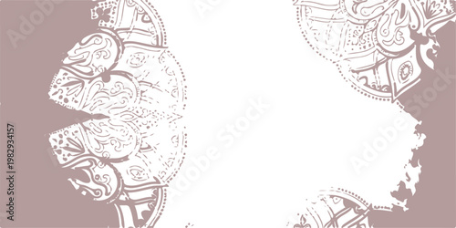 A beautiful vintage illustration of a girl surrounded by a floral rose frame and elegant nature ornaments perfect for a wedding invitation design