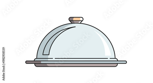 Serving Cloche Lid Dish Cover Plate Restaurant Food Service Catering Kitchenware