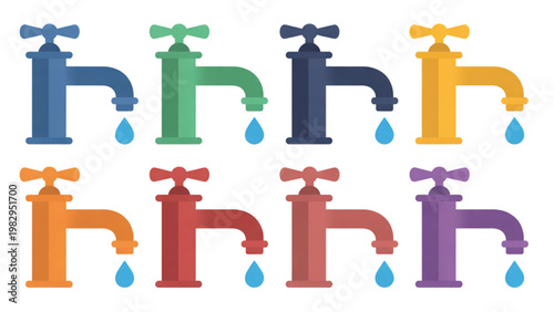 Colorful cartoon characters holding hands in a cheerful parade formation