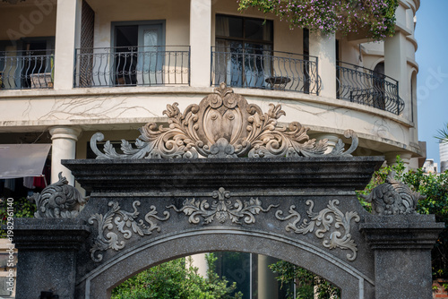 Stone Carving Details of Gulangyu Villa, Xiamen