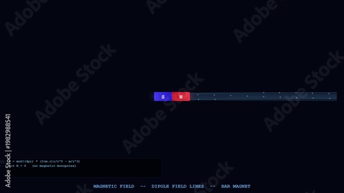 Wallpaper Mural Stunning motion graphics featuring Magnetic Field, perfect for futuristic and scientific visual concepts. Torontodigital.ca