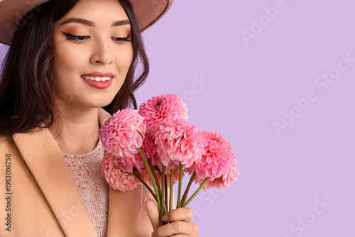 Beautiful young Asian woman...