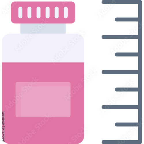 Ink Level Icon Vector Element