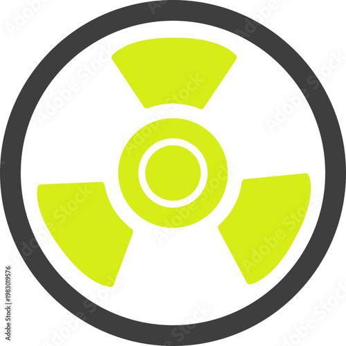 Nuclear Vector Icon