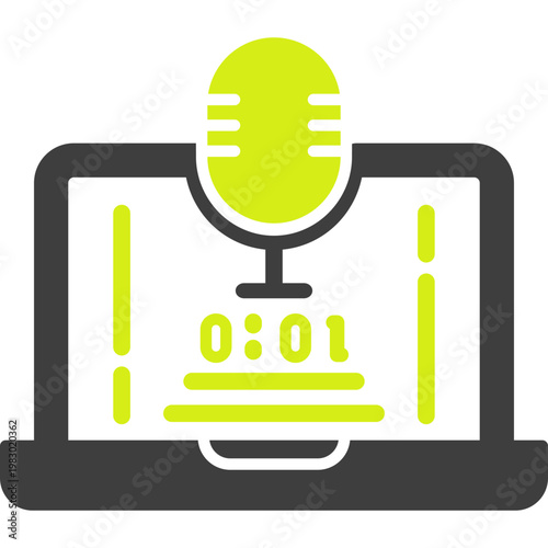 Voice Recorder Vector Icon