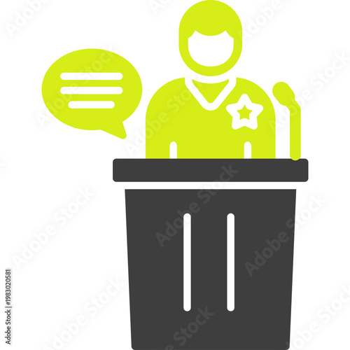 Debate Vector Icon