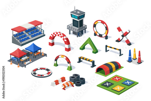 Drone Racing Course Elements