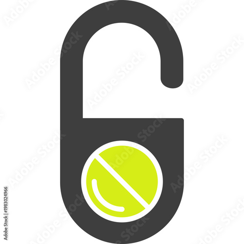 Do Not Disturb Vector Icon