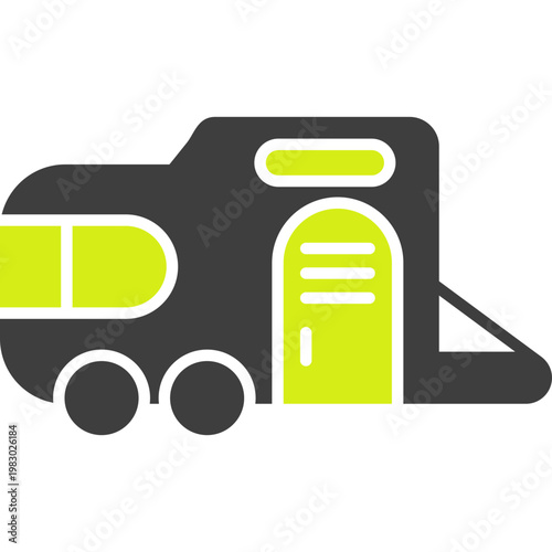 Caravan Vector Icon