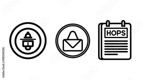 Logistics and supply chain icon set with logistics shipping transport delivery planning business management operation distribution industry warehouse tracking commerce inventory schedule