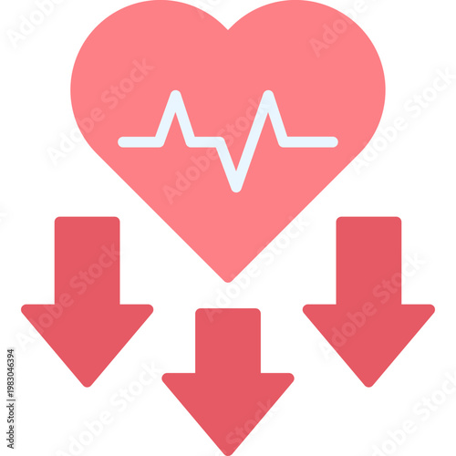 Low Blood Pressure Icon