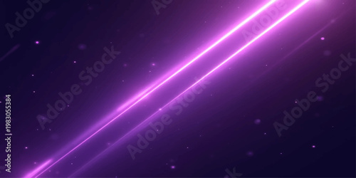 Abstract blue space background with glowing stars and galaxy light in a dark night sky