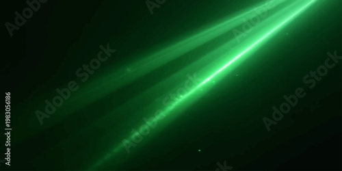 An abstract green and blue background featuring glowing rays and wave patterns with light energy textures for a motion design backdrop