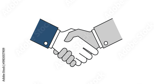 Business handshake agreement partnership deal.