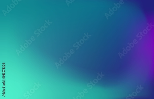 Teal and purple abstract gradient background with smooth color transition and soft bokeh effect