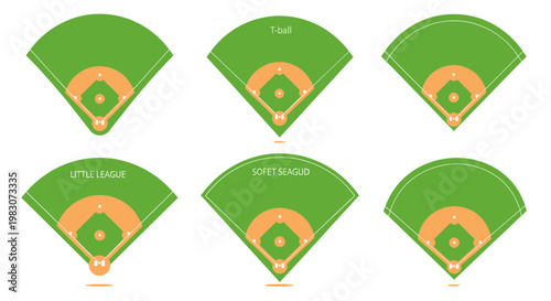 Baseball Field Variations: Little League, Softball, T-Ball, and Standard