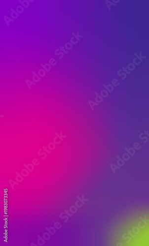 Vibrant gradient background with neon pink and purple hues transitioning smoothly with a subtle soft green glow in the corner