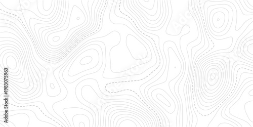 Luxury abstract Topographic line map. Modern design with black background with topographic wavy pattern design.topo map texture. Dense lines, Background of the topographic map.