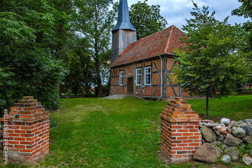 Dorfkirche Zachow, Mecklenburg-Vorpommern, Deutschland