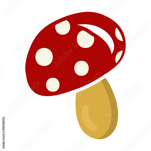 Mushroom Red Icon
