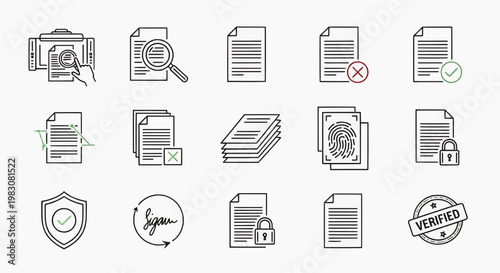Secure file icons illustrate protection and verification