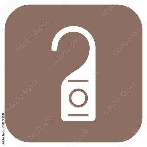 Door Hanger Icon Style