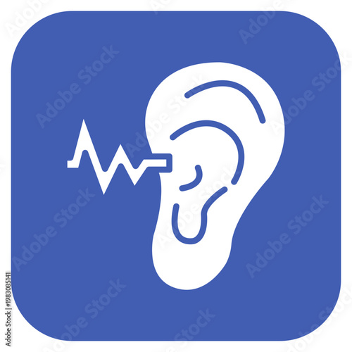 Hearing Checkup Icon Style
