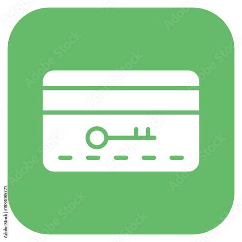 Card Key Icon Style