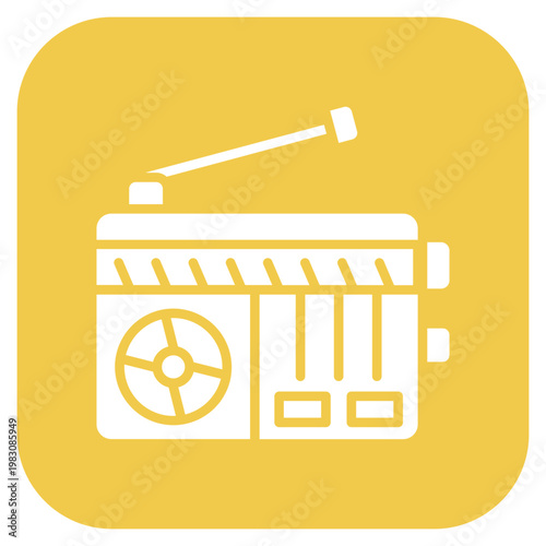 Analogue Media Icon Style