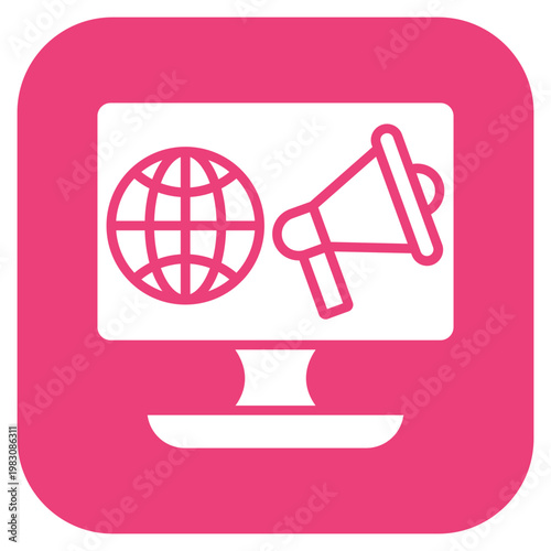 Internet Marketing Icon Style