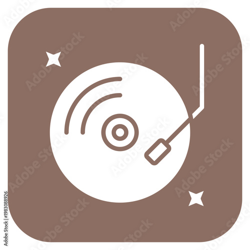 Vynil Icon Style