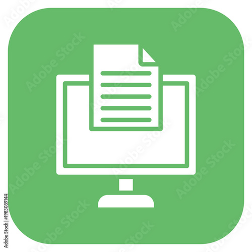 Online Copywriting Icon Style